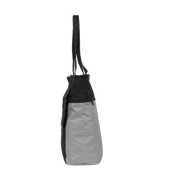 Bike Carbon wasserabweisende Shopper-Fahrradtasche 21l grau