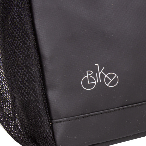 Bike Carbon wasserabweisende Fahrrad-Umhängetasche 12l schwarz