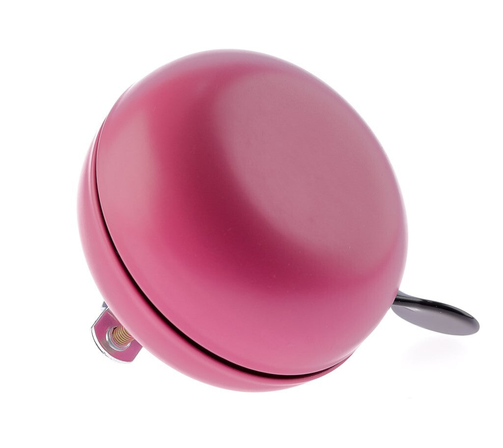 Fahrradglocke Ding-dong-Stahl 80 mm Sohle rosa