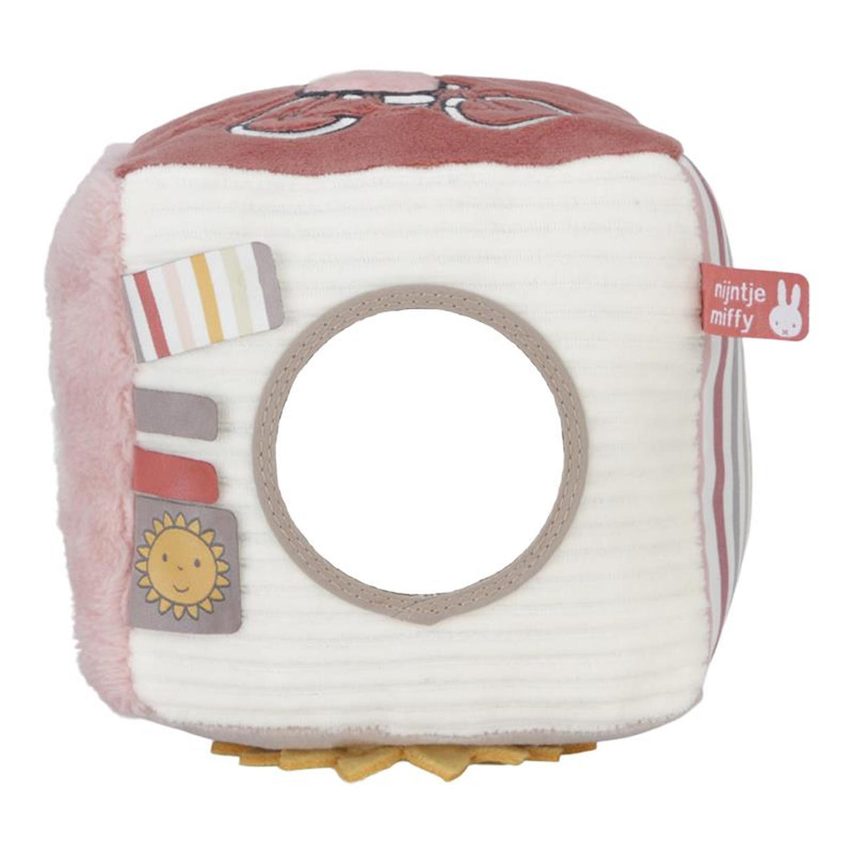 Tiamo Miffy Würfel flauschig rosa