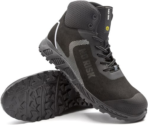 No risk black tiger 1047.10 s3 | zwart | maat 35 - 5607421089352