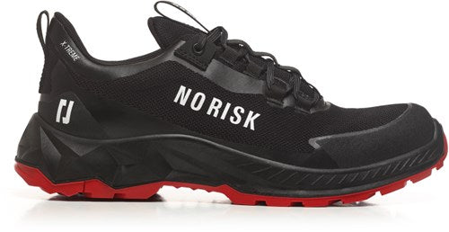 No risk x-treme low black red 1557.10 s3l | zwart rood | maat 46 - 5607421133468