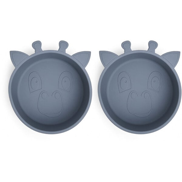 Nuuroo Nuuroo Alex Silicone Deep Platte 2-Pack Giraf