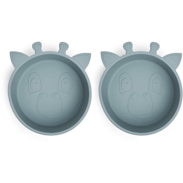 Nuuroo Nuuroo Alex Silicone Deep Platte 2-Pack Giraf