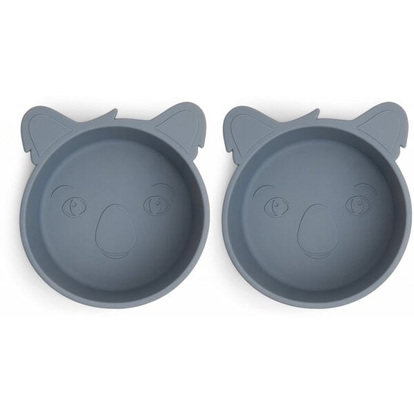 Nuuroo Nuuroo Alex Silicone Deep Platte 2-Pack Koala