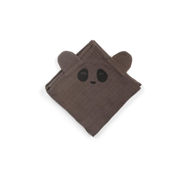 Nuuroo Nuuroo Bjørk umarmt Musselin-Stoff 2-Pack Panda
