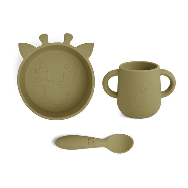 Nuuroo Nuuroo Ebba Silicon Dinner Set 3-Pack