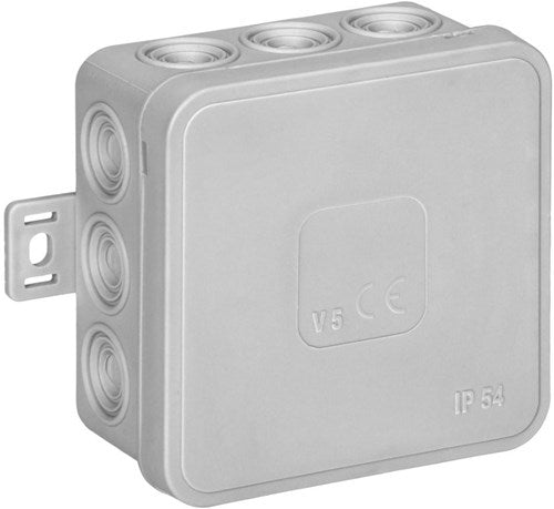 Orno kabelbox ip54 grau quadratisch 75x75x41mm - 4034056
