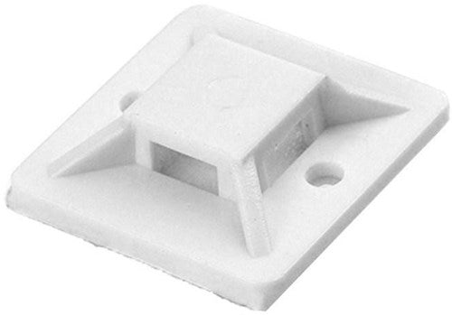 Orno Klebesattel für Kabelbinder 20 x 20 mm, weiße Tasche (50) – 4113480
