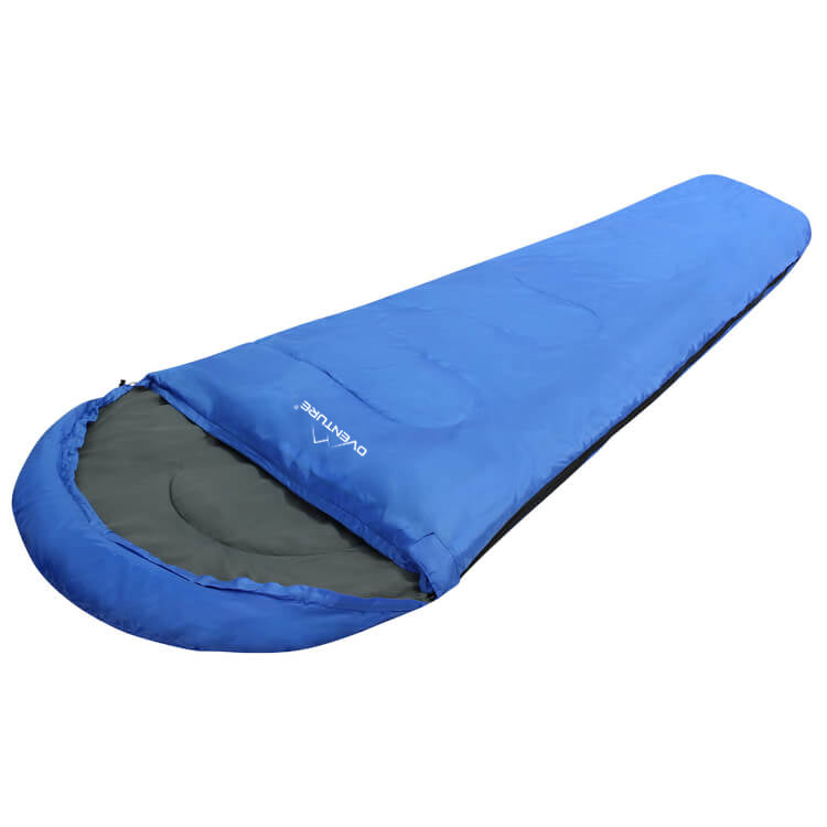 Oventure SleepPlus Mumienschlafsack dunkelblau