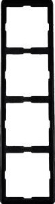 Peha Abdeckrahmen Peha Four-Way Black Dialog - 4602636