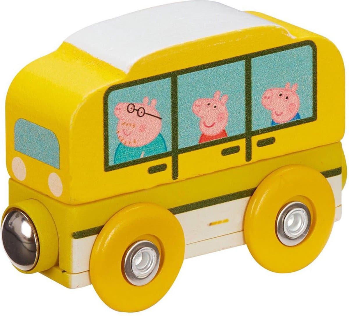 Otto Simon Peppa Pig Bus mit Magnet, um die Serie miteinander zu verbinden