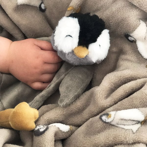 Petú petú petú petú alias kuscheltuch pinguin
