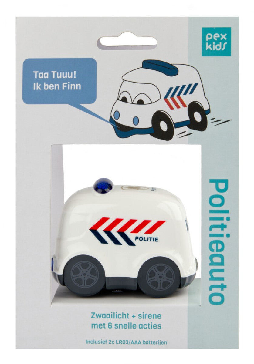 Horn Pexkids Polizeiauto Finn