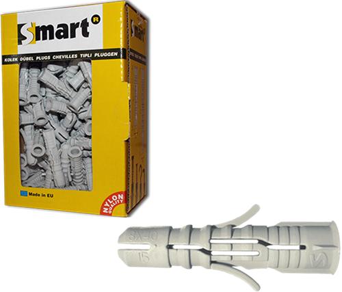 Pgb-europa smart | starkes Nylon Multif. Stecker ø 8x40 | 100 Stück sm00bpn00080040e
