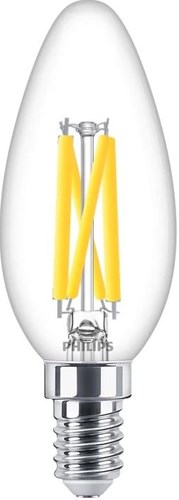 Philips led kaars e14 5,9-60w filament helder dimtone - led3718