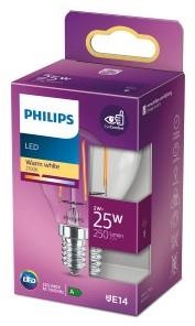 Philips LED klassische Kerzenlampe 25W E14 warmweiß