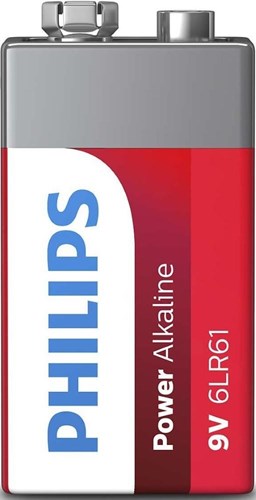 Philips 9V-Alkaline-Batterie