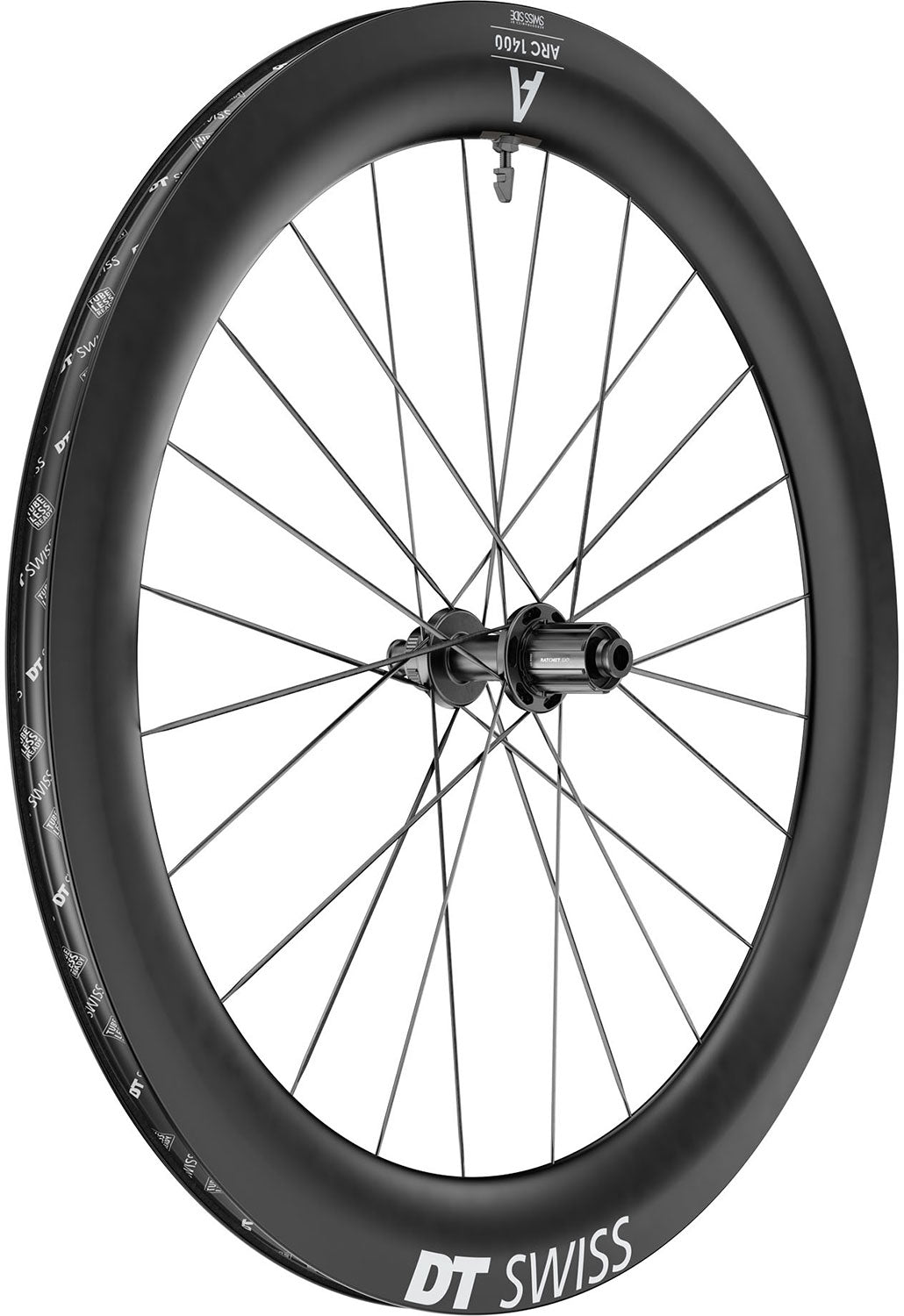 DT Swiss Arc 1400 Dicut® 65 28 Disc CL Shimano HG Carbon-Hinterrad