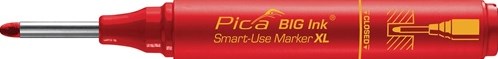 Pica 7040 big ink markeerstift xl | rood - pi17040