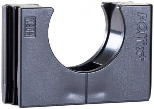 Enzo pipelife klembeugel pvc 3 4 (19mm) koppelbaar zwart per stuk - 4113301
