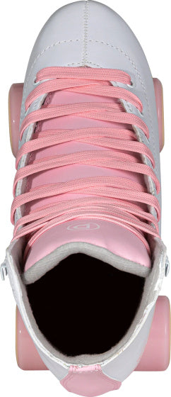 Playlife Verstellbare Rollschuhe Junior Weißrosa Größe 31 34