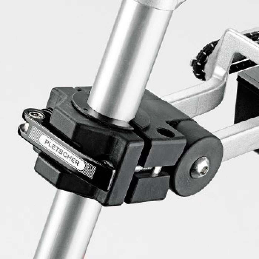 PLESCHER SEAT -Eigenschaft Orion mit Aufbewahrungsbox qr alu Silber