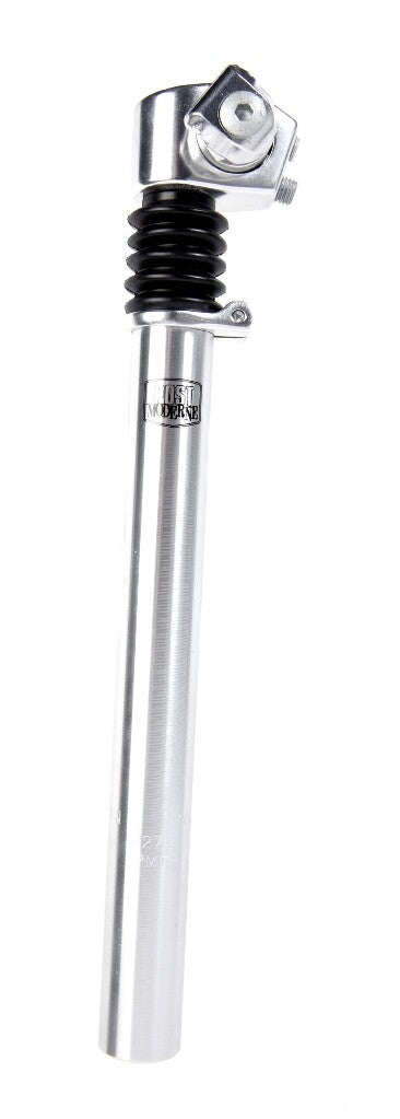 Postmoderne Sattelstützenaufhängung ATB silber 27,2 35cm
