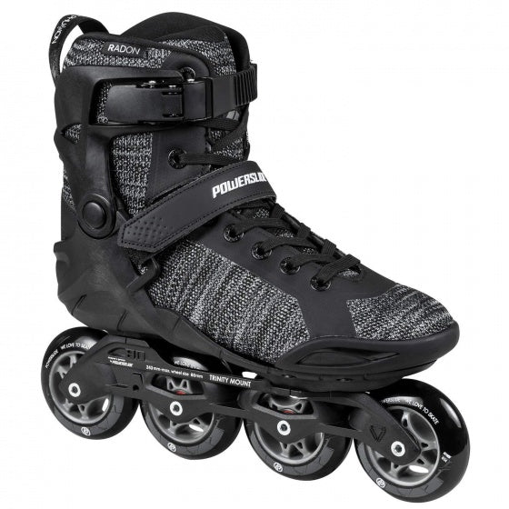 Powerslide Inline Skates Phuzion Radon 80 Softboot 85A Black 39