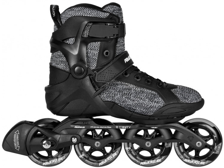 Powerslide Inline Skates Phuzion Radon Enzo 90 83A Schwarz Größe 40