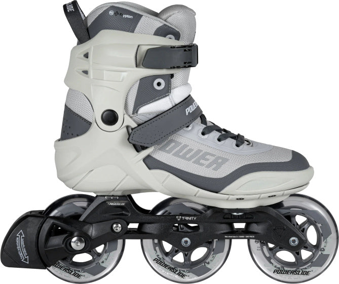 Powerslide Phuzion Krypton 100 Inlineskates Softboat Grau Größe 47