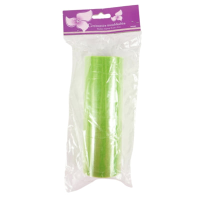 Organza auf Rolle grün 15 cm x 10 m | 24 Stück
