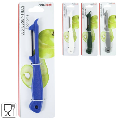 Festicook Schäler 18 cm 4-fach sortiert | 24 Stück