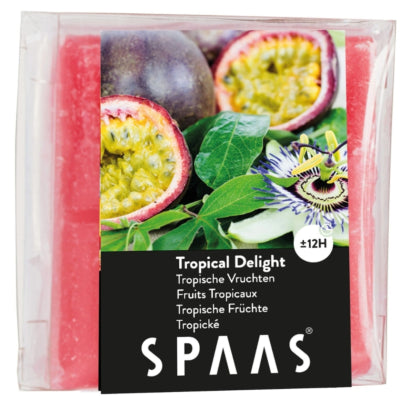 Spaas (r) Wachs schmilzt tropische Freude 6,5 cm | 24 Stück