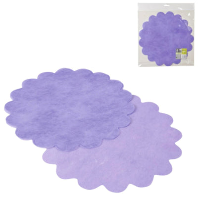 Tischset Papier lila 35 cm 10 Stück | 24 Stück