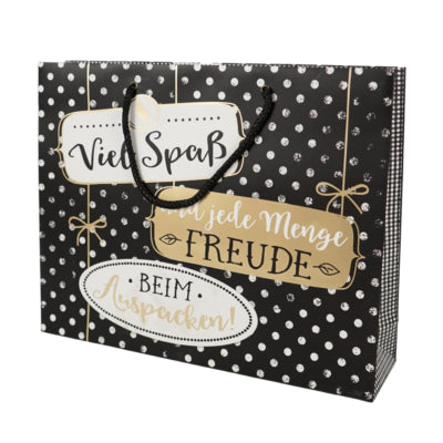Geschenktüte fiel Spaß 35 x 8,5 x 27,5 cm | 20 Stück