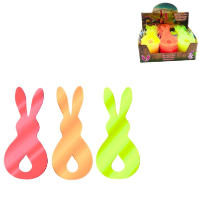 Anhänger Osterhase Neon 11 cm 3-fach sortiert | 72 Stück
