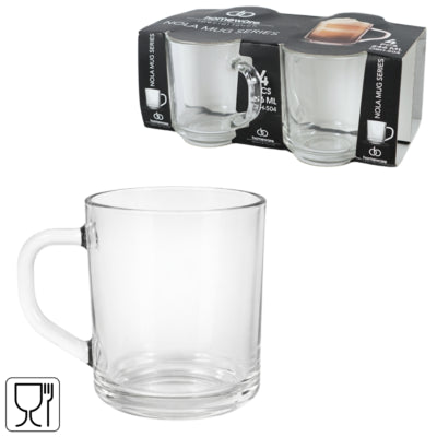 Haushaltswarenglas Nola 246 ml 4 Stück | 12 Stück