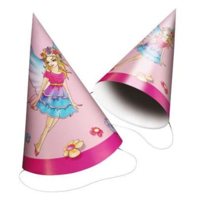 Susy-Card-Partyhüte mit elastischem Elf 15 cm 6 Stück | 24 Stück