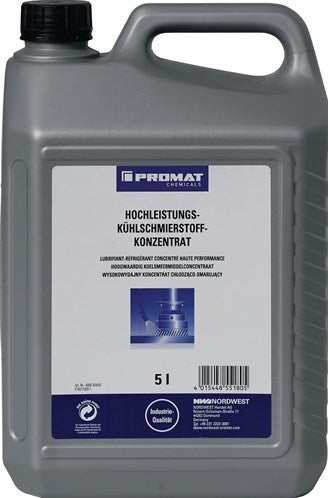 Promat tecwerk hoogwaardige koelsmeerstof | met water vermengbaar | 5 l vloeistofvat - 4000354630