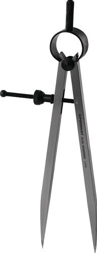 Promat tecwerk Federkompass | Länge 150 mm | mit Schnellspannmutter - 4000858952