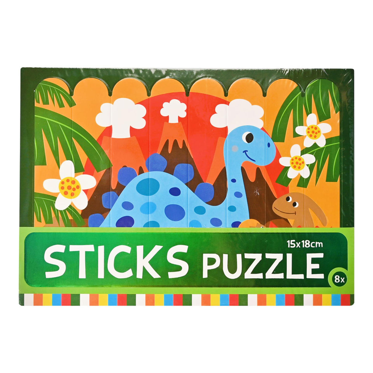 Sticks Puzzle Streifen Puzzle 15x18cm