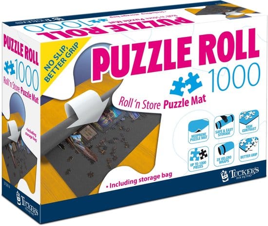 Boosterbox Puzzle Roll – aufrollbare Puzzlematte bis zu 1000 Teile