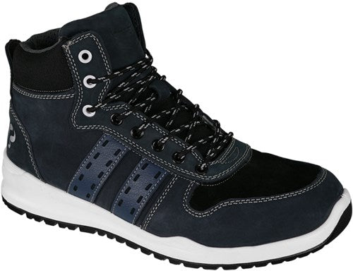 Quick werkschoen sport qs0910 hoog s3 | blauw | maat 43 - 00.114.004.43