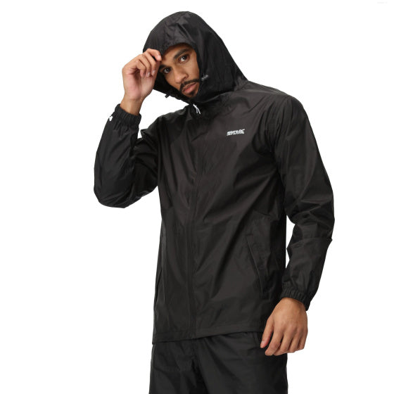 Regatta Jacke III wasserdichte Outdoor -Jacke Schwarz Größe XL