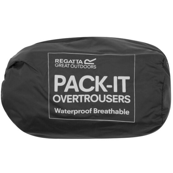 Regatta Pack it o Regenhosen Damen Schwarz Größe m
