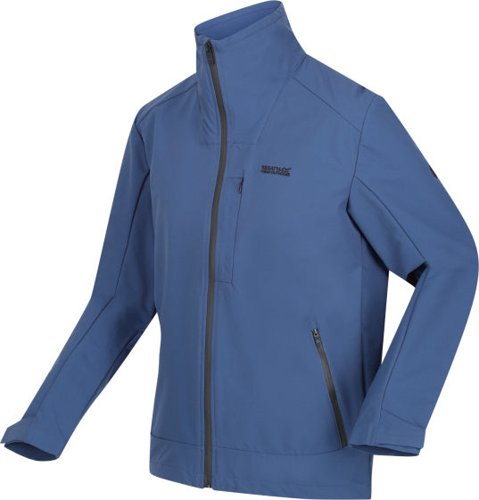 Regatta Overbeoor Softshell Jacke Männer Blau Größe 3xl