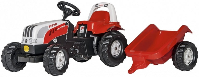 Rolly Toys Treppentraktor Rollykid Steyr 6165 CVT Junior Red White