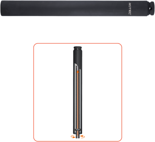 Rotec krachtdop | binnenvierkant 1 2 | extra lang | l=310 | sw 30 - 842.3030