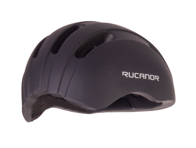 Rucanor City Flow Fahrradhelm verstellbar Schwarz Größe 55-58 cm (M)